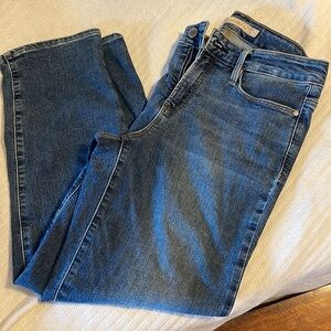 Athleta denim capris